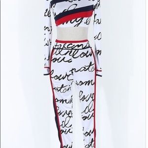 Love Letter 2 piece set $60